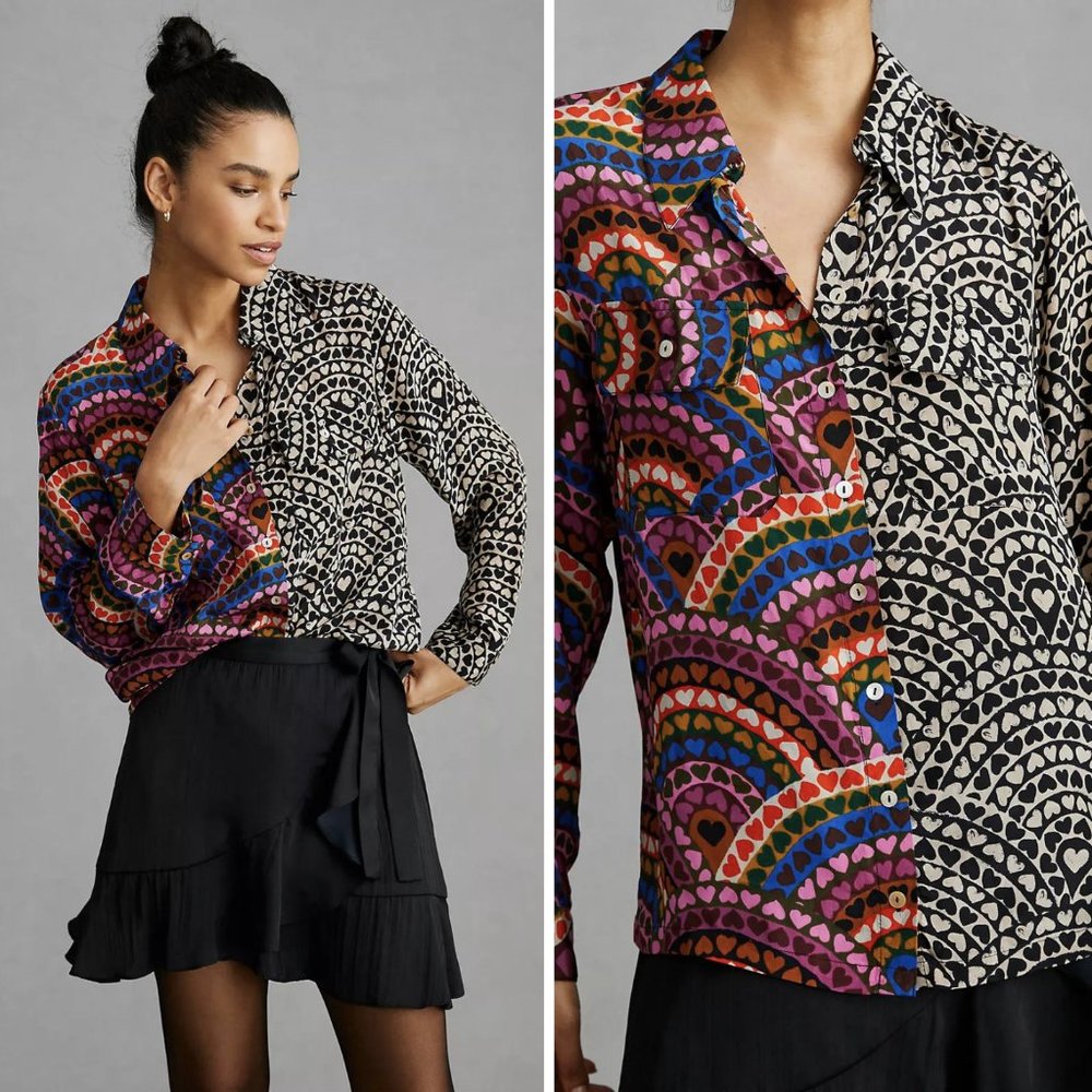 FARM Rio Multicolor Patterned Blouse